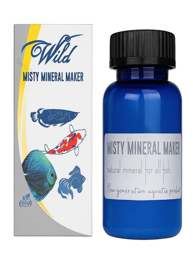 SANSEFERO مكمل سانسيفيرو وايلد ميستي مينيرال ميكر المعدني، مصمم لنمو صحي في أحواض السمك، تجنب نقص المعادن في الأسماك واللافقاريات (50 غرام). - Image 1